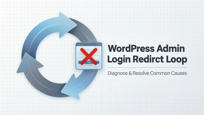 Fixing The WordPress Admin Login Redirect Loop